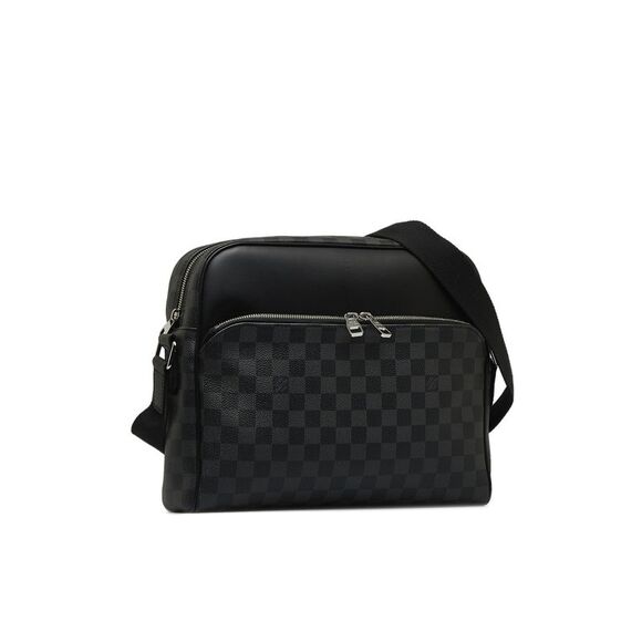 Pre Loved Louis Vuitton Damier Graphite Messenger Bag N41281 Women Black - Picture 2 of 8